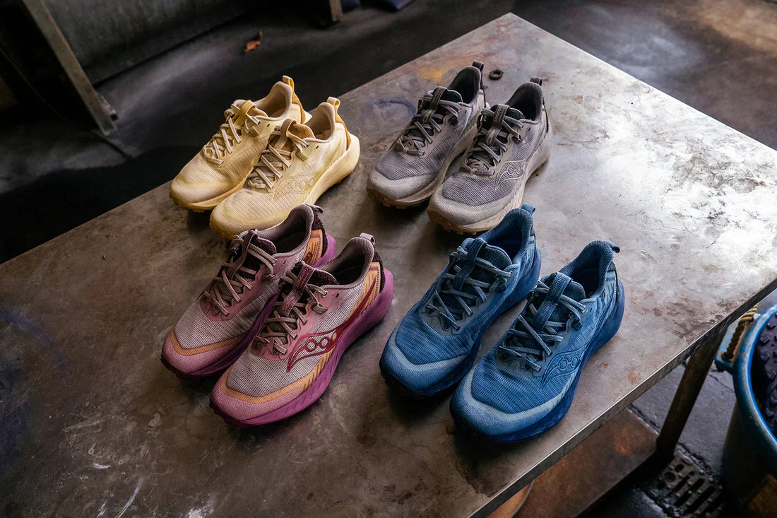Denim To Dirt - 3sixteen x Saucony Peregrine 15 "Gesso"